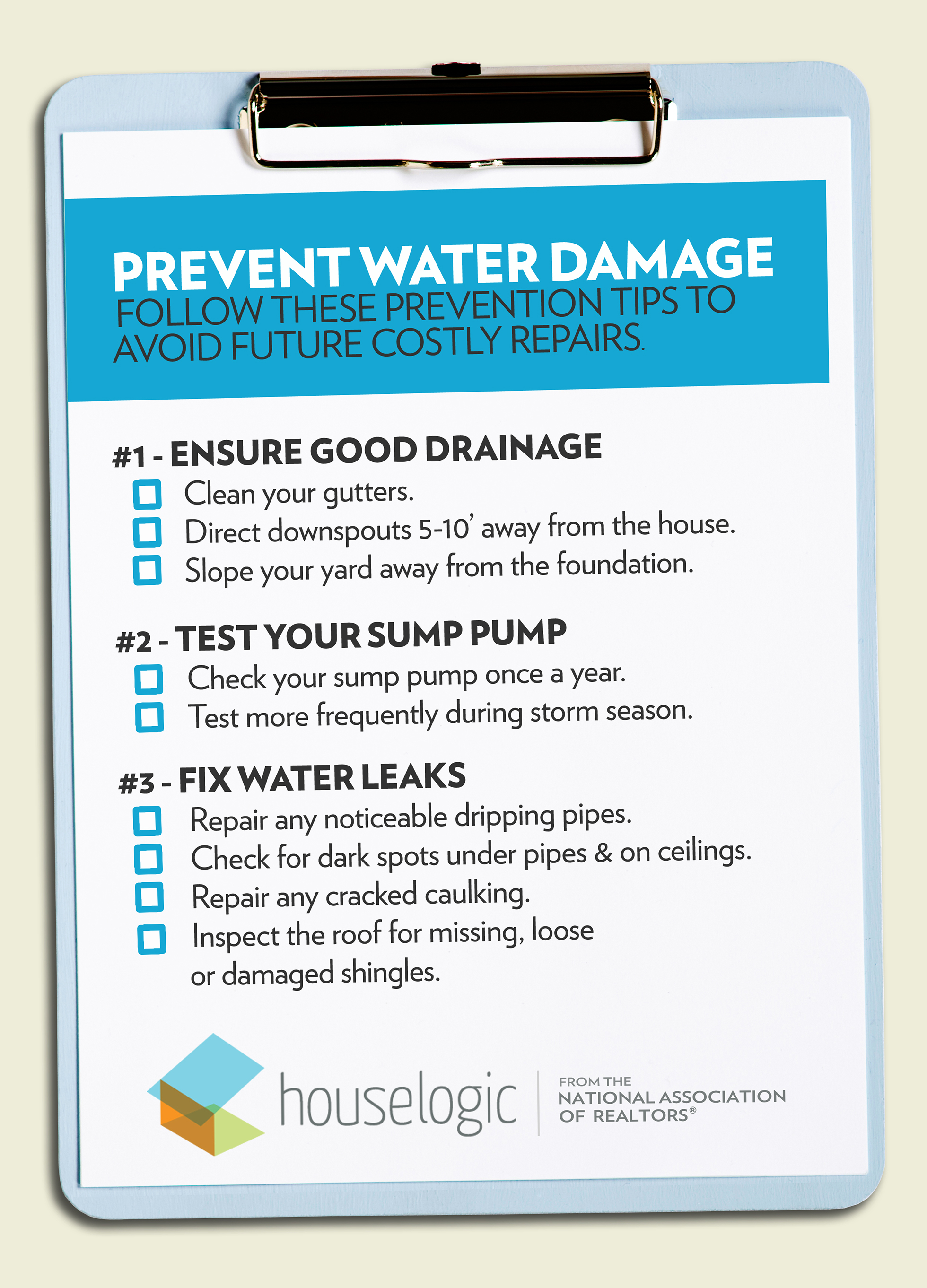 Prevention Of Water Damage